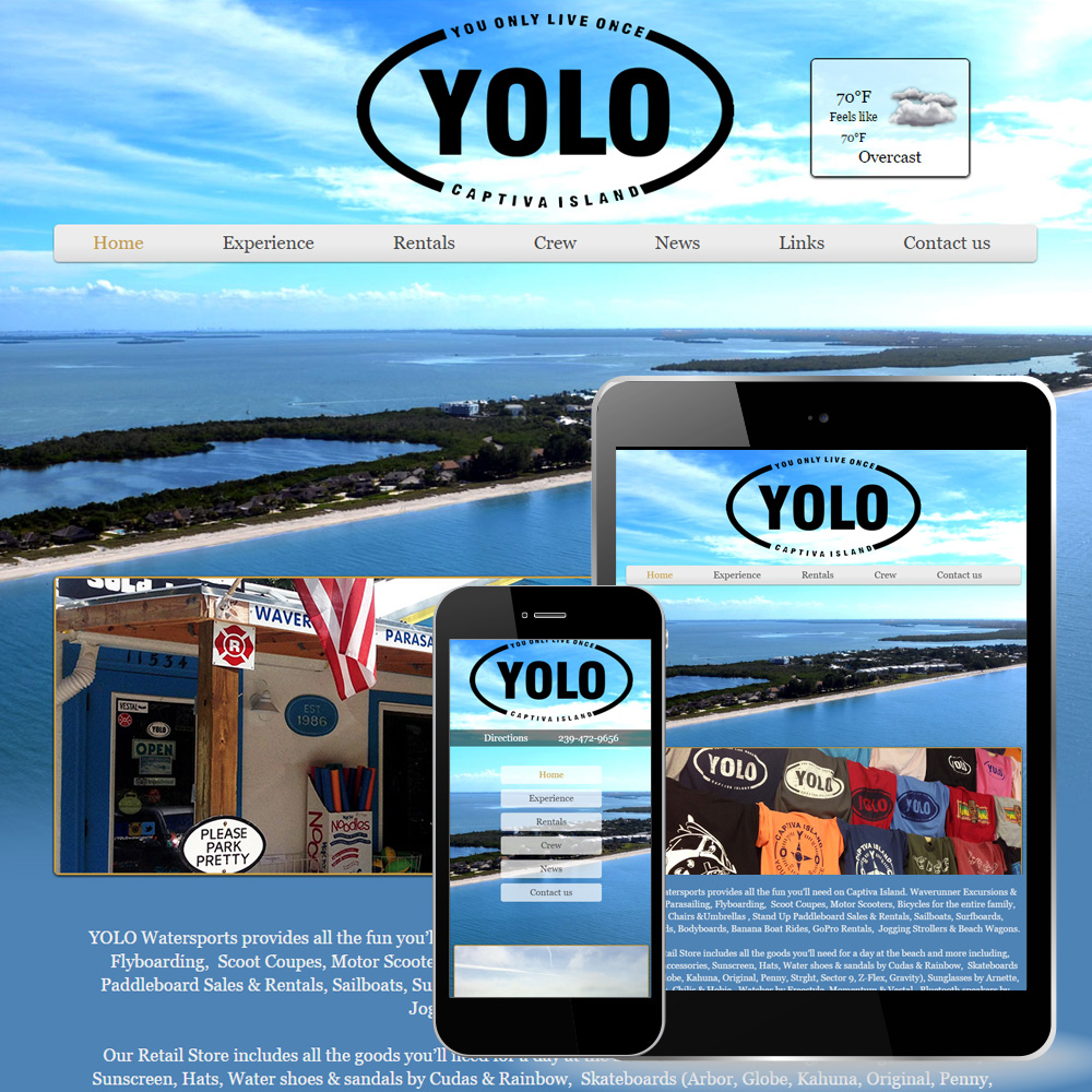 Ecliptic Designs - Web Design Development - Yolo watersports